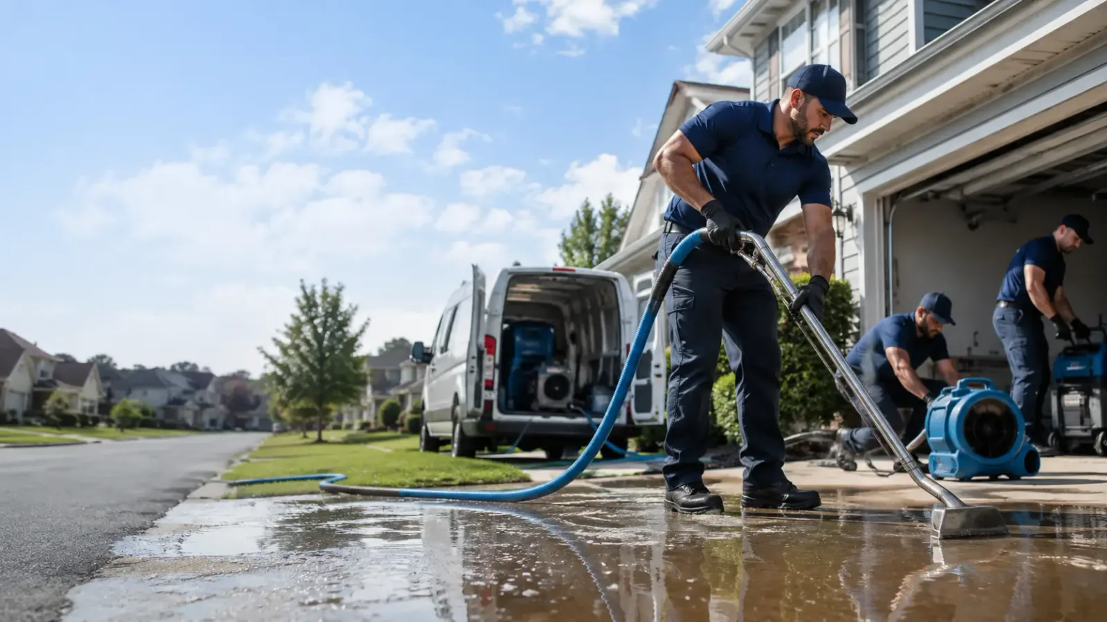 Flood Damage Restoration in Columbus, KS